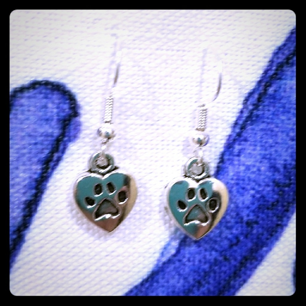 3/$15 I love my dog earrings. Free gift included.